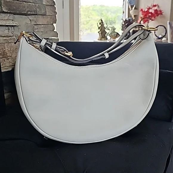 Fendi | Bags | Fendigraphy Small Should Bag Matte White